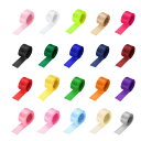 uxcell サテンリボン ポリエステル片面ギフトリボン 花束 ギフトラッピング 工芸品 ヘアリボン ウェディングパーティーカードデコレーション用 3/8 x ...