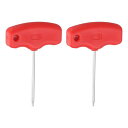 uxcell トルクスドライバー T10 CR-V鋼 Tハンドル スターキーレンチ CNC レー ザーツールホルダー用 2個