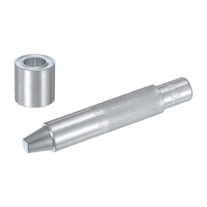 uxcell アイレットホールパンチダイツール 12mmグロメットセッターホローパンチ レザークラフト 衣類 ハンドバッグ 生地 カーテンセッター