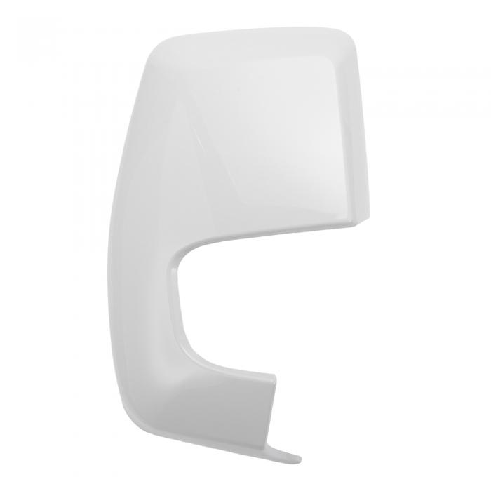 X AUTOHAUX Fordに対応トランジットカスタムv 362 2012-2023用の右側の助手席ミラーカバーキャップ交換ホワイトミラーガードカバーエクステリア装飾トリム(2)