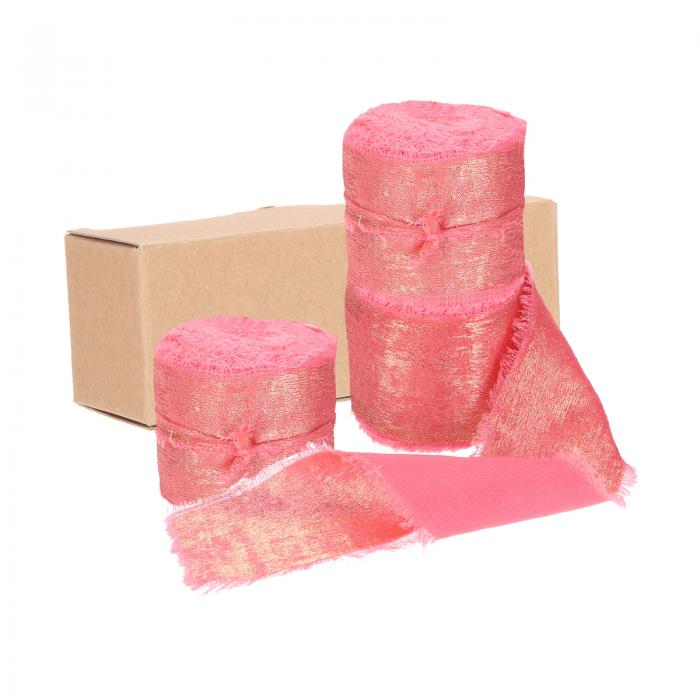 uxcell 3個 シフォンリボン 1