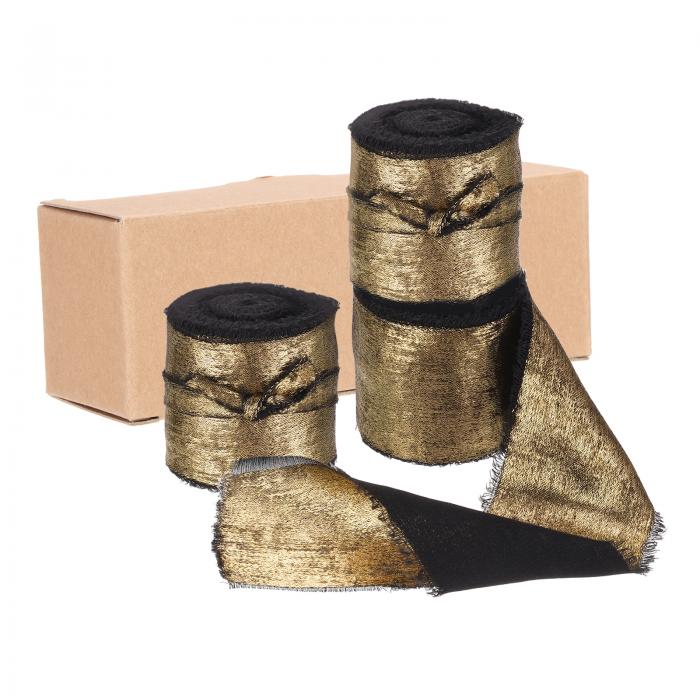 uxcell 3個 シフォンリボン 1