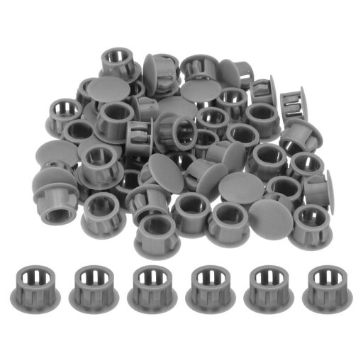 uxcell 100個のナイロンプラスチックホールプラグ 1/2"(13 mm)丸ドリルねじ穴プラグカバー キッチンキャビネット家具用のロック プラスチックプラグ挿入エンドキャップ ディープグレー uxcell 100個のナイロンプラスチックホールプラグ 1/2"(13 mm)丸ドリルねじ穴プラグカバー キッチンキャビネット家具用のロック プラスチックプラグ挿入エンドキャップ ディープグレー