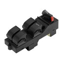 X AUTOHAUX Hondaに対応シビック1996-2000用フロント右ドライバーサイドパワーウィンドウスイッチウィンドウコントロールスイッチブラック