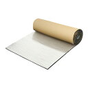 X AUTOHAUX 394mil 10mm 2.16sqft カーサウンドデッドニングマット アルミ箔フォームヒートシールド素材 フード ボート エンジンカバ...