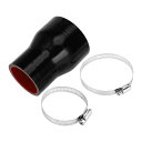 X AUTOHAUX 内径51mm-70mm 長さ100mm ストレート シリコンホース インタークーラーパイプ シリコンチューブ ラジェーターホース 耐熱ホー...