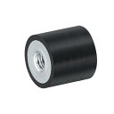 uxcell 10 x 10mm M3スレッド女性用ラバーマウント 振動アイソレータ アンチ振動パッドフラットサイレントブロックベースブロック置き換え