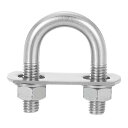 uxcell ラウンドUボルト 8セット27mm(1.06