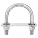 uxcell ラウンドUボルト 4セット 64mm(2.52