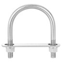 uxcell ラウンドUボルト 4セット 89mm(3.5