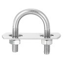 uxcell ラウンドUボルト 8セット18mm(0.71