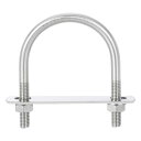 uxcell ラウンドUボルト 8セット 63 mm(2.48