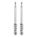 uxcell 2pcs T10 トルクスビット 1/4