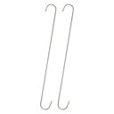 uxcell 2個のロングSフック16