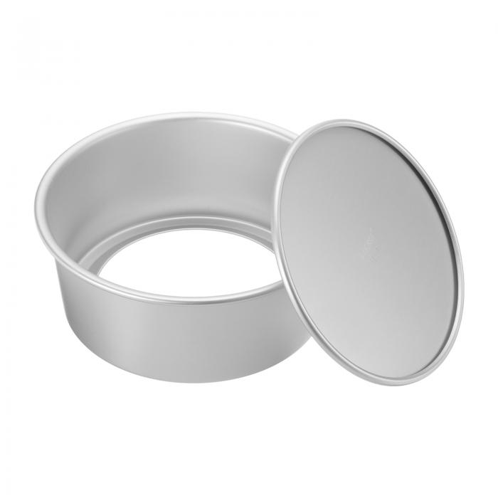 uxcell 取り外し可能な底付き丸型ケーキ型 7