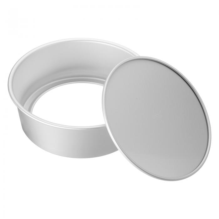 uxcell 取り外し可能な底付き 丸型ケーキ型 10