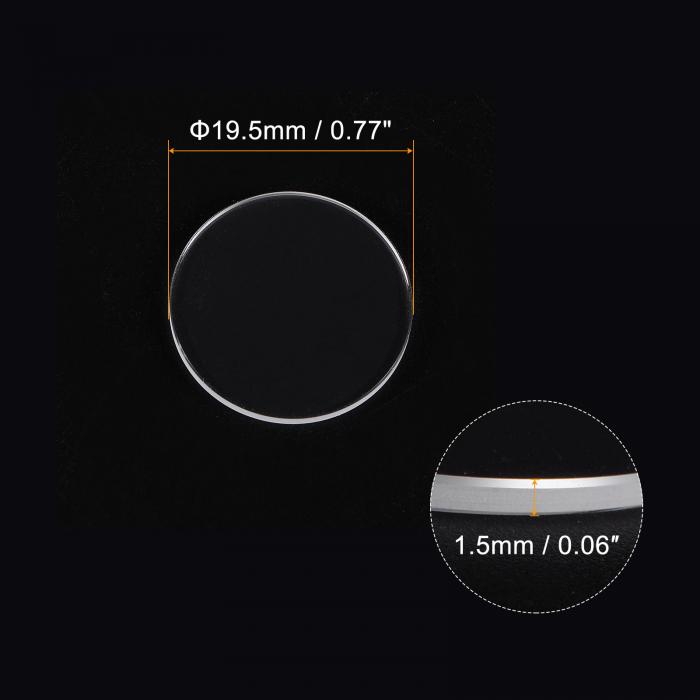 PATIKILLED凸レンズ30個30度光線角度アクリルLED光学凸コンデンサレンズ5050LEDストリップランプビーズ用