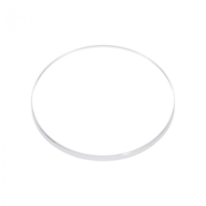 uxcell ウォッチ水晶ガラスレンズ 22mm 直径 1.5mm 厚 フラットラウンド クリアサファイアグラス ウォッチフェイス水晶レンズ交換用ウォッチメーカー修理