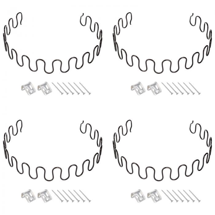 uxcell 4セット 張り地スプリング交換キット 27.56