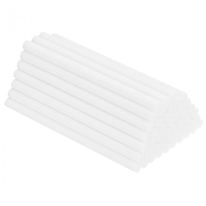 uxcell 48個 加湿器用綿棒 7 x 120mm リフィルスティックフィルター交換用ウィック 加湿器フィルター綿..