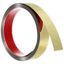 uxcell ウォールトリムモールディング 16.4フィートx0.98" ステンレス製 ピール&スティック 自己粘着 トリム メタライズド ブ ラッシュ仕上げ ストリップ ボーダー エッジ フレーム トリム ホームDIY装飾用 金色