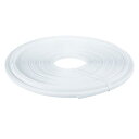 uxcell ボニング用縫製 1個 45ヤード 6mm - ポリエステル製通し縫製用ハイデンシティコルセットボニング ウェディングドレス 用(ホワイト)(4)