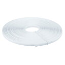 uxcell ボニング用縫製 1個 45ヤード 10mm - ポリエステル製通し縫製用ハイデンシティコルセットボニング ウェディングドレス 用(ホワイト)(4)