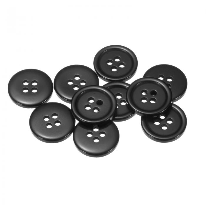 uxcell 10個28Lボタン11/16