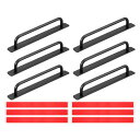 uxcell 6個 納屋 ドアハンドル 244mm / 9.6