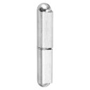 uxcell 溶接ドラムヒンジ 1パック4"長さ3/4"直径-304ステンレス鋼溶接可能な取り外し可能な丸い本体溶接ヒンジ 金属ゲートスイングドアトレーラーランプ用 直径7/16"ピン