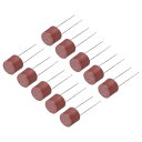 uxcell 30個 円筒形DIPマウントミニチュアラウンドスローブローマイクロヒューズ 電子部品PCB LCD修理用 T250mA 250mA 250V レッ...