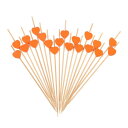 uxcell 100個 カク テルトゥースピック 4.7
