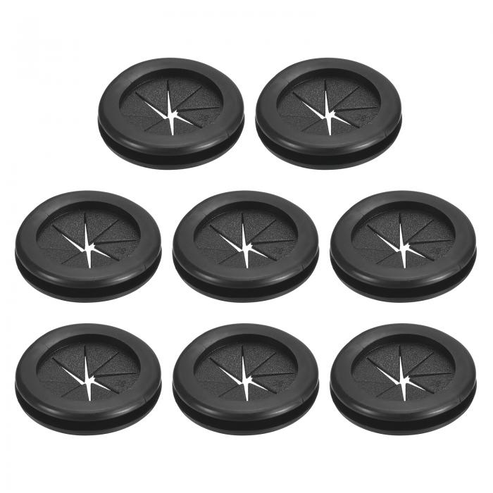 uxcell 8個 ラバーグロメット1-1/8