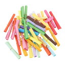 uxcell ミニビンテージメッセージペーパースクロー ル 48枚5x5cmランダムバレンタインメッセージペーパー パーティー誕生日用 ラッキーウィッシュペーパー