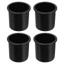 uxcell 4個 プラスチック製ドロップインカップ 4.25