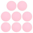 uxcell 20個 ドアストッパーウォールプロテクター 50mm/2"ピンクセルフアドヒーシブバンパーPVCドアノブバッファーガード ホームオフィ スドアストップ