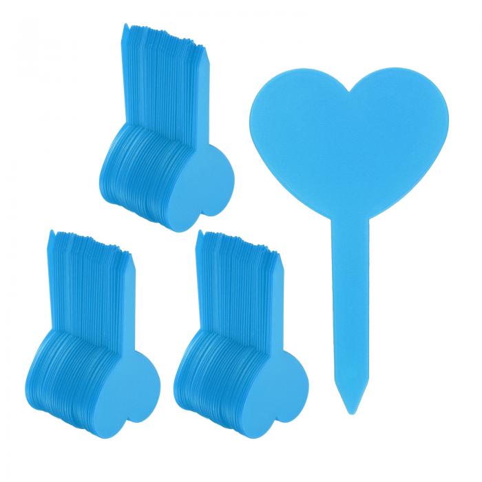 uxcell 200個のプラスチック植物ラベル3.26