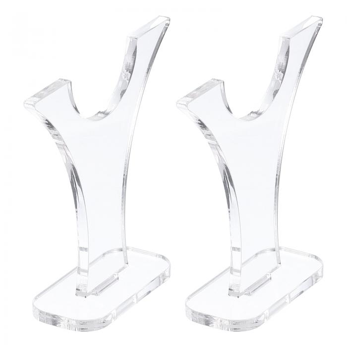 uxcell アクリルライトセーバーディスプレイスタンド ナイフ用ソードディスプレイホルダー ラ ック固定..