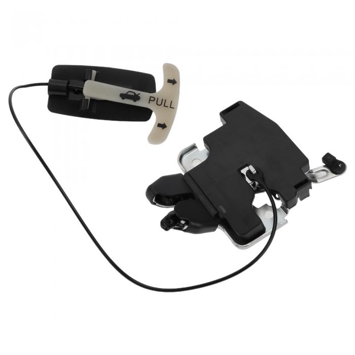 X AUTOHAUX Nissanに対応セントラ2007-2012用のリアリフトゲートドアロックアクチュエーター交換用ケーブル付きテールゲートラッチアセンブリNo.84630ET02Aブラック