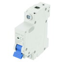 uxcell 1個 ミニチュアサーキットブレーカー 1P 20A AC 110V DZ47-63 DINレールマウント切断スイッチ サーキットブレーカー保護 熱磁気トリップ ショートサーキット保護 過負荷 青