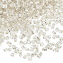 uxcell 1400個 ガラスビューグルビーズ 1.5x1.5mm チューブミニロースガラスシードスペーサービーズ DIYイヤリング ネックレス ブレスレット...