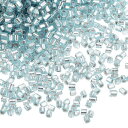 uxcell 1400個 ガラスビューグルビーズ 1.5x1.5mm チューブミニロースガラスシードスペーサービーズ DIYイヤリング ネックレス ブレスレット...