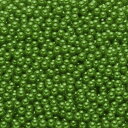 uxcell クラフト用フェイクパール 2500個 6mm穴なしA BSラウンドパール 花瓶の充填 宝石作り 化粧箱 DIYパーツ テーブル散らし ホームデコレーション ディープ緑(3)