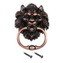 uxcell 1個の獅子ヘッドプルノブ 6