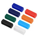 uxcell ウォッチバンドストラップループ 22mm幅ラバーファスナーリング シリコンウォッチリテーナー ウォッチバンドミックスカラー1セット