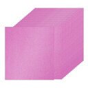 PATIKIL 40シート ダークピンク グリッターカードストックペーパー 12 x 12インチ 250gsm スクエアプレミアムスパークリーペーパークラフトカ...