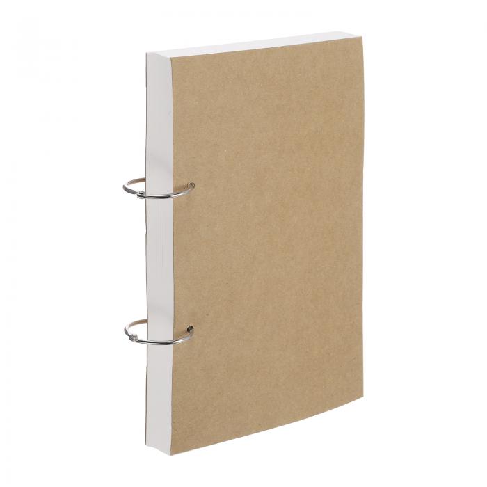 PATIKIL 7 x 10" 160GSM ルーズリーフスケッチブック 150ページ75シートリフィル可能な厚手 螺旋スケッ..