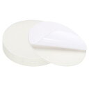 PATIKIL 9"直径フェルト家具パッド 8個1/5"厚ランプベースフェルトラウンドソフト粘着性ノンスリップアンチスクラッチ裏地フェルトフロアプロテクター ランプ家具DIYクラフト用 ホワイト