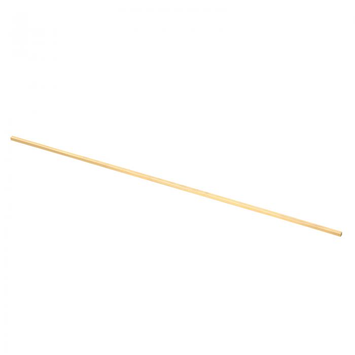 PATIKIL 1/6 x 1/6 x 16" H59真鍮角棒 クラフトメンテナンス電気建築装飾用 ソリッドスクエアミルストック 真鍮