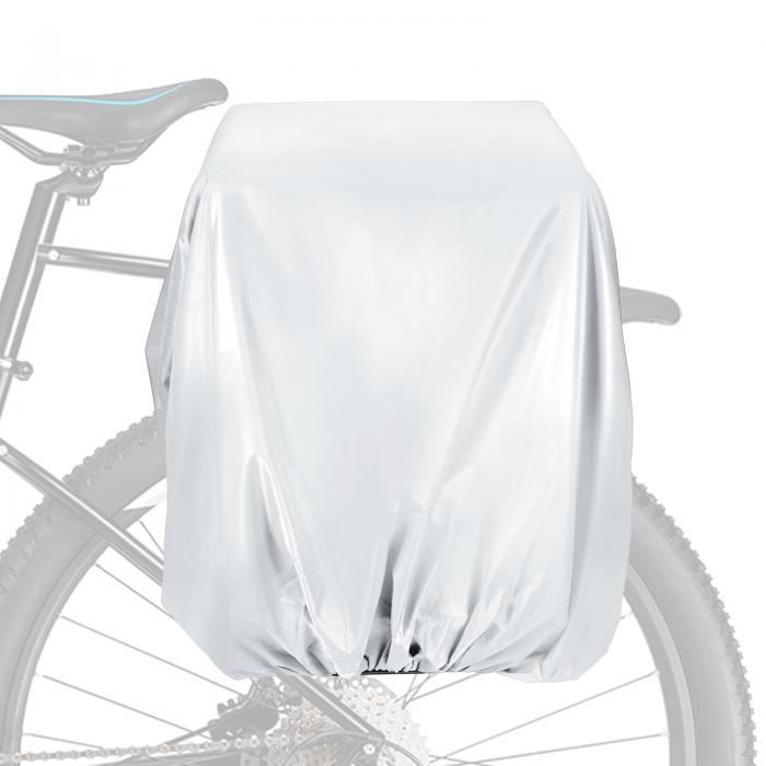 PATIKIL 100L自転車リアラッ 鶴カバー 自転車トラン鶴カバー防水サイクリング レインカバー マウンテンサイクリングハイブリッドバイク用 L シルバー